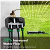 Image 4 : Restmo Programmable 4-Zone Water Timer/Sprinkler Timer for Outdoor Hose Faucet - Brand New