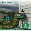 Image 5 : Restmo Programmable 4-Zone Water Timer/Sprinkler Timer for Outdoor Hose Faucet - Brand New