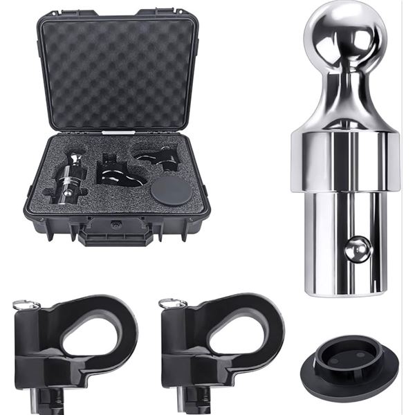 Gooseneck Hitch Kit for Ford, Chevy, GMC, Nissan Trucks w/ 2-5/16" Trailer Ball - BRAND NEW
