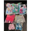 Image 3 : 5-Pack of Girl Doll Clothes/Outfits for Toy Dolls (Fits 18" Dolls) with 2 Pairs of Shoes - New