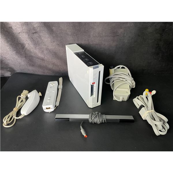 Nintendo Wii Console with Cords/Controllers/Sensor Bar (Used) Tested (Powers On/Works/Reads Discs!)