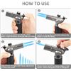 Image 13 : Cadrim Butane Torch - Refillable Kitchen/Cooking Butane Gas Torch with Adjustable Flame - New