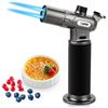 Image 1 : Cadrim Butane Torch - Refillable Kitchen/Cooking Butane Gas Torch with Adjustable Flame - New