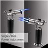 Image 7 : Cadrim Butane Torch - Refillable Kitchen/Cooking Butane Gas Torch with Adjustable Flame - New