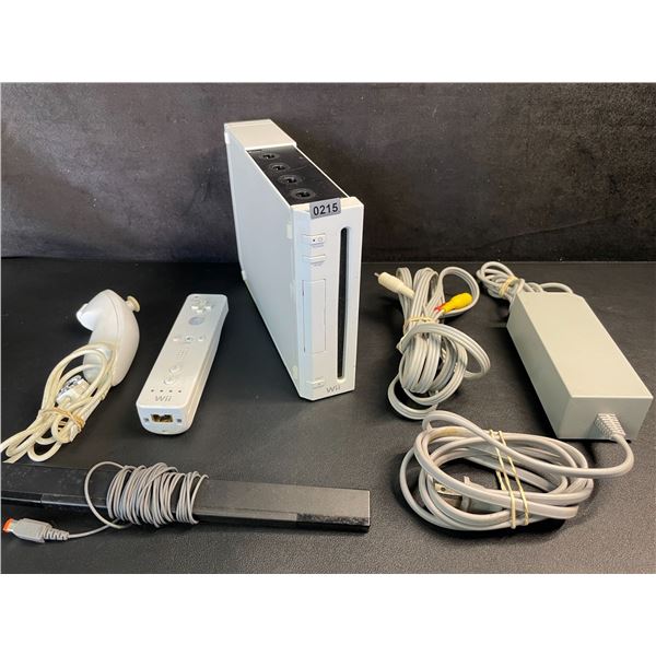 Nintendo Wii Console with Cords/Controllers/Sensor Bar (Used) Tested (Powers On/Works/Reads Discs!)