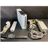 Image 1 : Nintendo Wii Console with Cords/Controllers/Sensor Bar (Used) Tested (Powers On/Works/Reads Discs!)