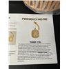 Image 9 : Frideko Rattan Farmhouse Hanging Wall Lamp with Plug-In Cord; Hand-Woven Rope Design - New