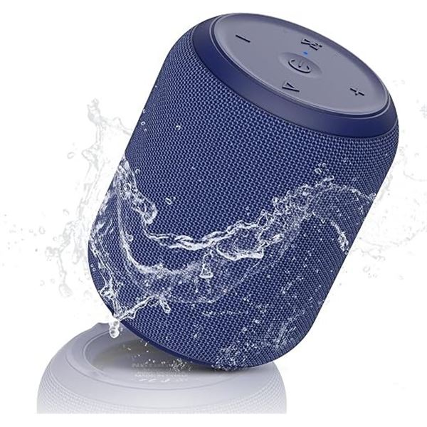 Notabrick 15W Portable Wireless Bluetooth Speaker; IPX6 Waterproof, Extra Bass (Blue) Brand New!