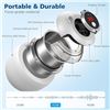 Image 4 : Ultrasonic Cleaner Machine for Jewelry, Retainers, Mouth Guards; 200ml, 4 Modes, Digital Timer - Ne