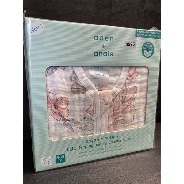Aden+Anais Organic Cotton Muslin Light Sleeping Sack for Babies (6-18months) Brand New!