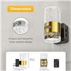 Image 13 : 2-Pack LED Motion Sensor Night Lights; Wall Plug-In Design; Dimmable/Adjustable Brightness - New