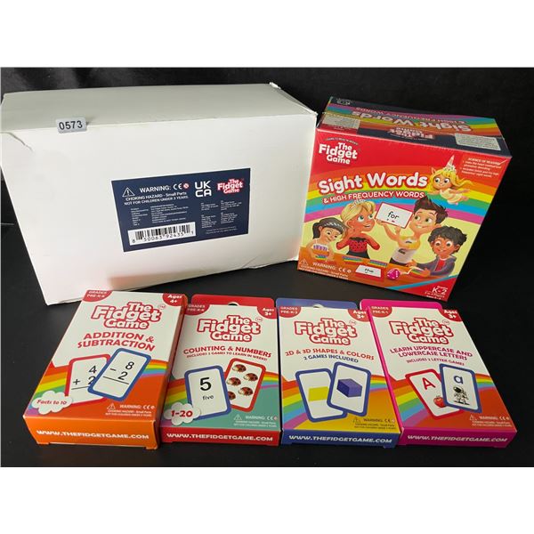 The Fidget Game Sight Words Learning Bundle (for Pre-K to Grade 3) Brand New!