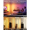 Image 3 : 57" LED RGB Color-Changing Floor Lamp w/ Smart App & Remote Control, Music Sync, Dimmable - New!