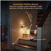 Image 4 : 2-Pack LED Motion Sensor Night Lights; Wall Plug-In Design; Dimmable/Adjustable Brightness - New