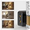 Image 5 : 2-Pack LED Motion Sensor Night Lights; Wall Plug-In Design; Dimmable/Adjustable Brightness - New