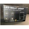 Image 11 : 2-Pack LED Motion Sensor Night Lights; Wall Plug-In Design; Dimmable/Adjustable Brightness - New