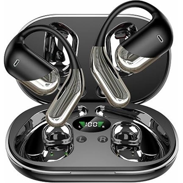 YYK-Q16 AI Real-Time Translation Earbuds/Open-Ear Bluetooth Earbuds (144 Languages) New Sealed!