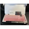 Image 9 : RedThunder K95 Wireless Mechanical Keyboard; Smart TFT Screen, RGB Backlit - Gradient Pink - NEW