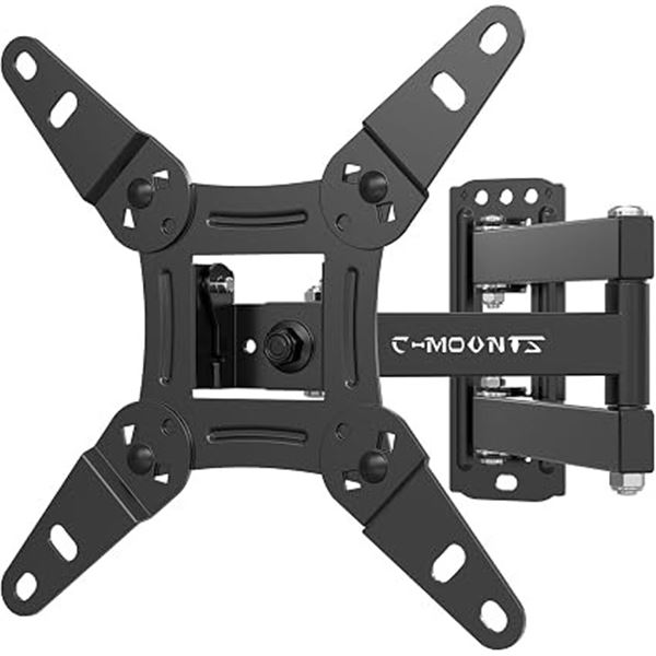 Full-Motion Swing Arm TV Wall Mount for 13"-42" Flat LED/LCD TV's/Monitors (Max 44lbs) Brand New!
