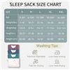 Image 10 : BubblePanda Ultra-Soft Toddler Sleep Sack (Fits 2T-3T) Emerald Color - New in Box!