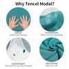 Image 7 : BubblePanda Ultra-Soft Toddler Sleep Sack (Fits 2T-3T) Emerald Color - New in Box!