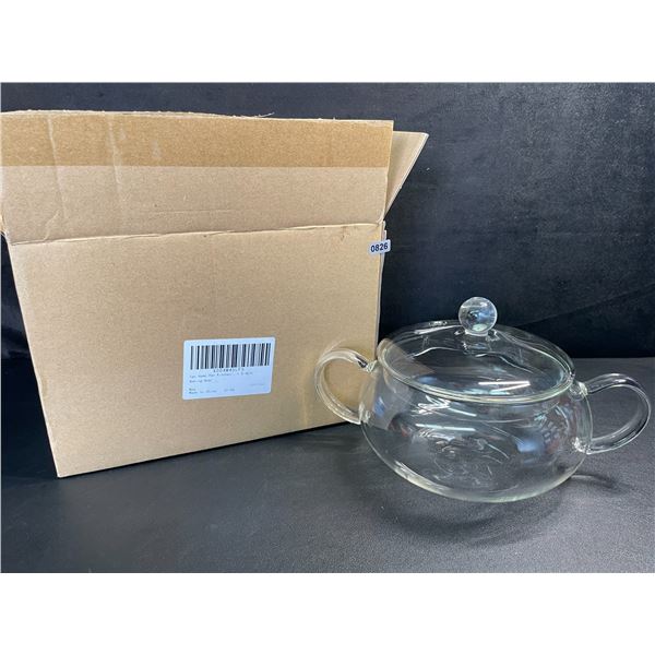 Glass Cooking Pot/Sauce Pan with Lid & Handles - New in Box