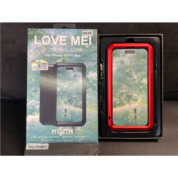 Lifeproof Shockproof/Dustproof/Splashproof/Snowproof Case for iPhone 16 Pro Max - New