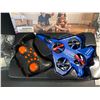Image 8 : Remote Control Airplane Drone Toy w/ One Key Take Off/Landing, 3 Speed Modes, 360° Flips - New
