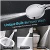 Image 11 : High-Pressure Handheld Shower Head with 9 Spray Settings; Filtered Handheld Shower Head - New