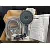 Image 5 : High-Pressure Handheld Shower Head with 9 Spray Settings; Filtered Handheld Shower Head - New