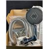 Image 6 : High-Pressure Handheld Shower Head with 9 Spray Settings; Filtered Handheld Shower Head - New