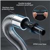 Image 9 : High-Pressure Handheld Shower Head with 9 Spray Settings; Filtered Handheld Shower Head - New