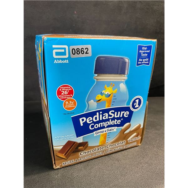 PediaSure Complete Grow&Gain Nutritional Supplement Drinks (4 x 235ml) Chocolate Flavor - New Sealed