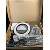 Image 7 : LED Lighted Magnifyer Lamp; 12X Magnifying Glass LED Light with Clamp Design/Heavy Base - New!