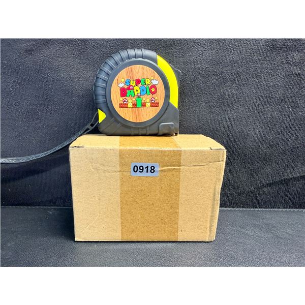 Home and Work Super Daddio Measuring Tape - PERFECT Gift for Dads Who Game! - New