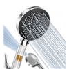 Image 1 : SR Sun Rise High Pressure Filtered Show Head with 9 Spray Modes - New