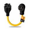 Image 1 : 3PCS 1FT 15AMP Household to 20AMP RV Adapter Cables - New