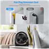 Image 2 : 3PCS 1FT 15AMP Household to 20AMP RV Adapter Cables - New