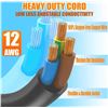 Image 3 : 3PCS 1FT 15AMP Household to 20AMP RV Adapter Cables - New