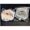 Image 6 : 2 Collapsible Silicone Funnels for KitchenAid Stand Mixers - New