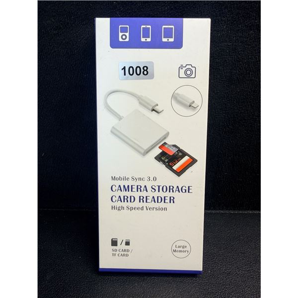 Highspeed USB-C SD and Micro SD Card Reader - Perfect for Data Reading and Transfer! - New