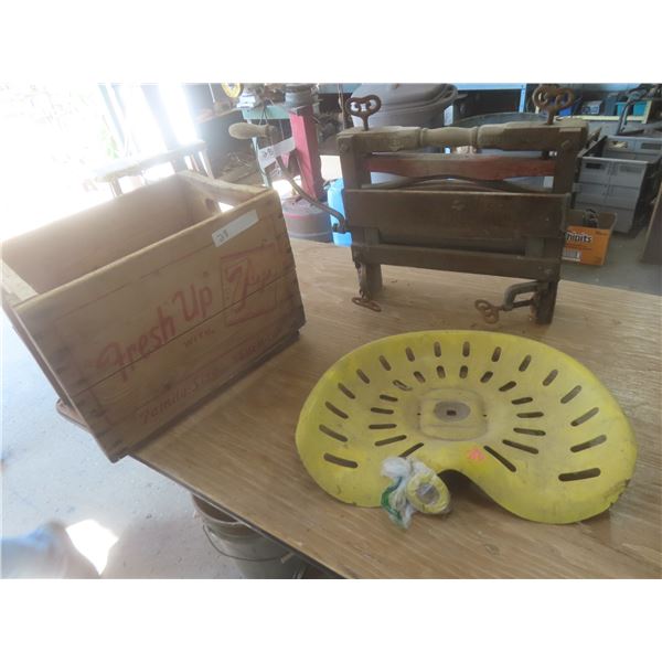 Tractor Implement Seat and Wringer