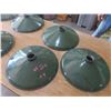 Image 2 : 9 Porcelain Service Station Barn Light Shades