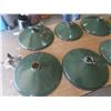 Image 4 : 9 Porcelain Service Station Barn Light Shades