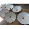 Image 6 : 9 Porcelain Service Station Barn Light Shades