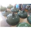 Image 3 : 9 Porcelain Service Station Barn Light Shades