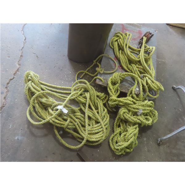 3 Rope Block and Tackle Sets
