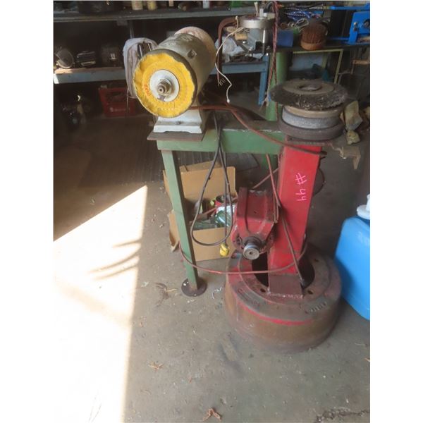 Floor Model Bench Grinder/Buffer