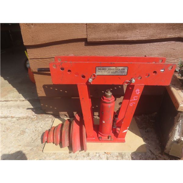 Hydraulic Pipe Bender with Dies