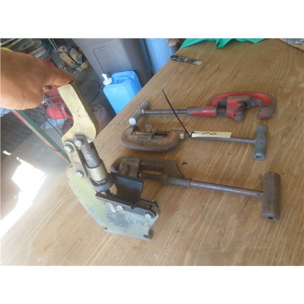 3 Tube Cutters and a Tube Notcher